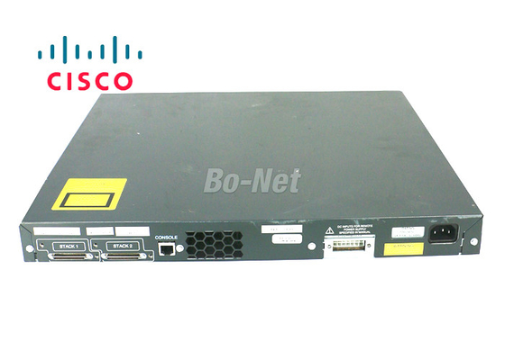 WS-C3750G-48TS-S Network Cisco Switch 48x10/100/1000 Transmission Rate 4 SFP Ports
